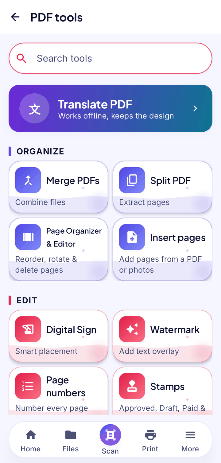 PDF Tools